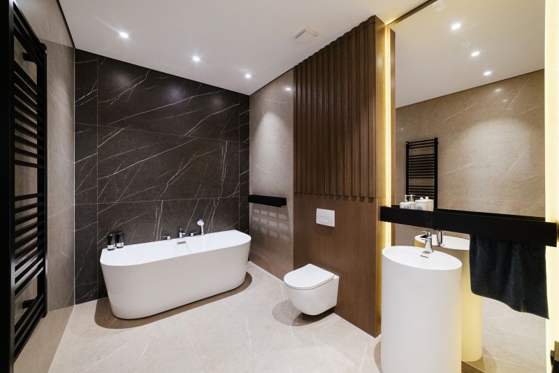Elegant Bathroom Lighting and Decor